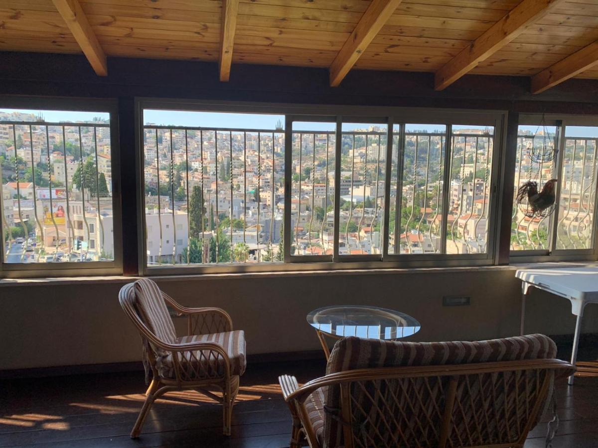Cozy Wood Apartment With Great View To Nazareth Exterior photo