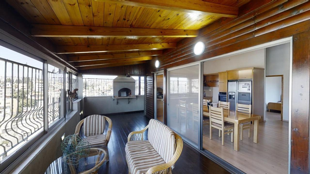 Cozy Wood Apartment With Great View To Nazareth Exterior photo
