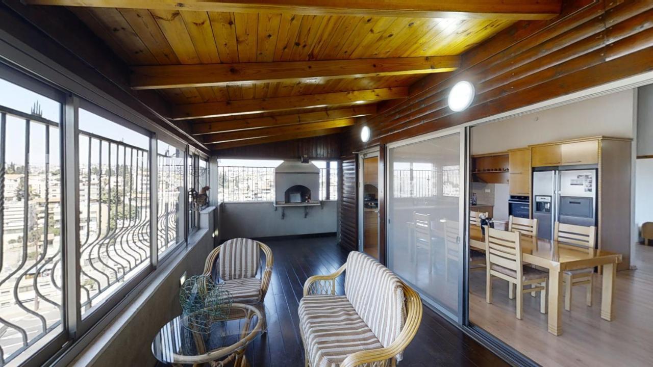 Cozy Wood Apartment With Great View To Nazareth Exterior photo